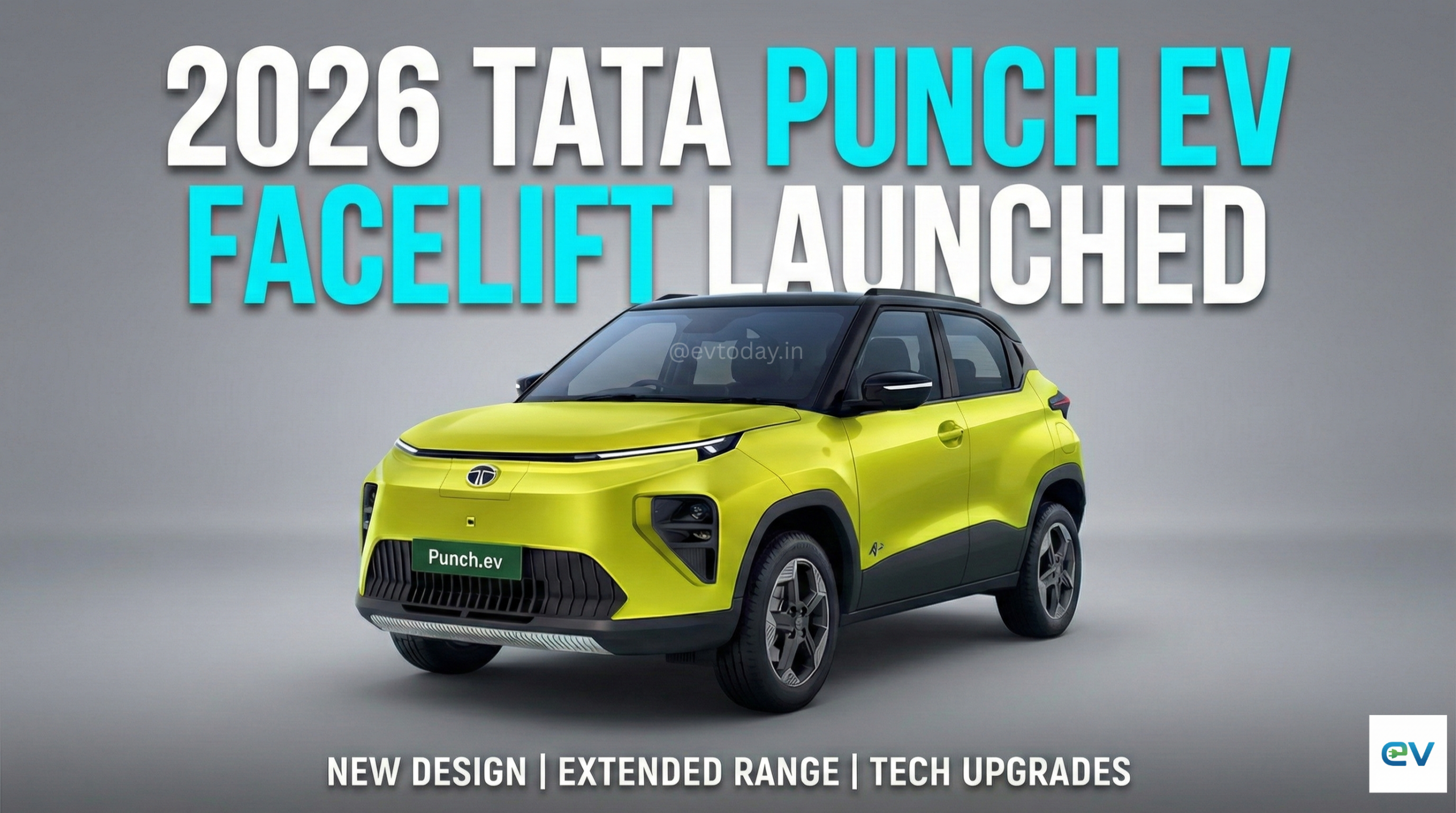 2026 Tata Punch EV Facelift