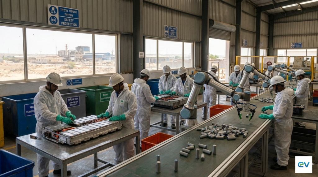 EV Battery Recycling India