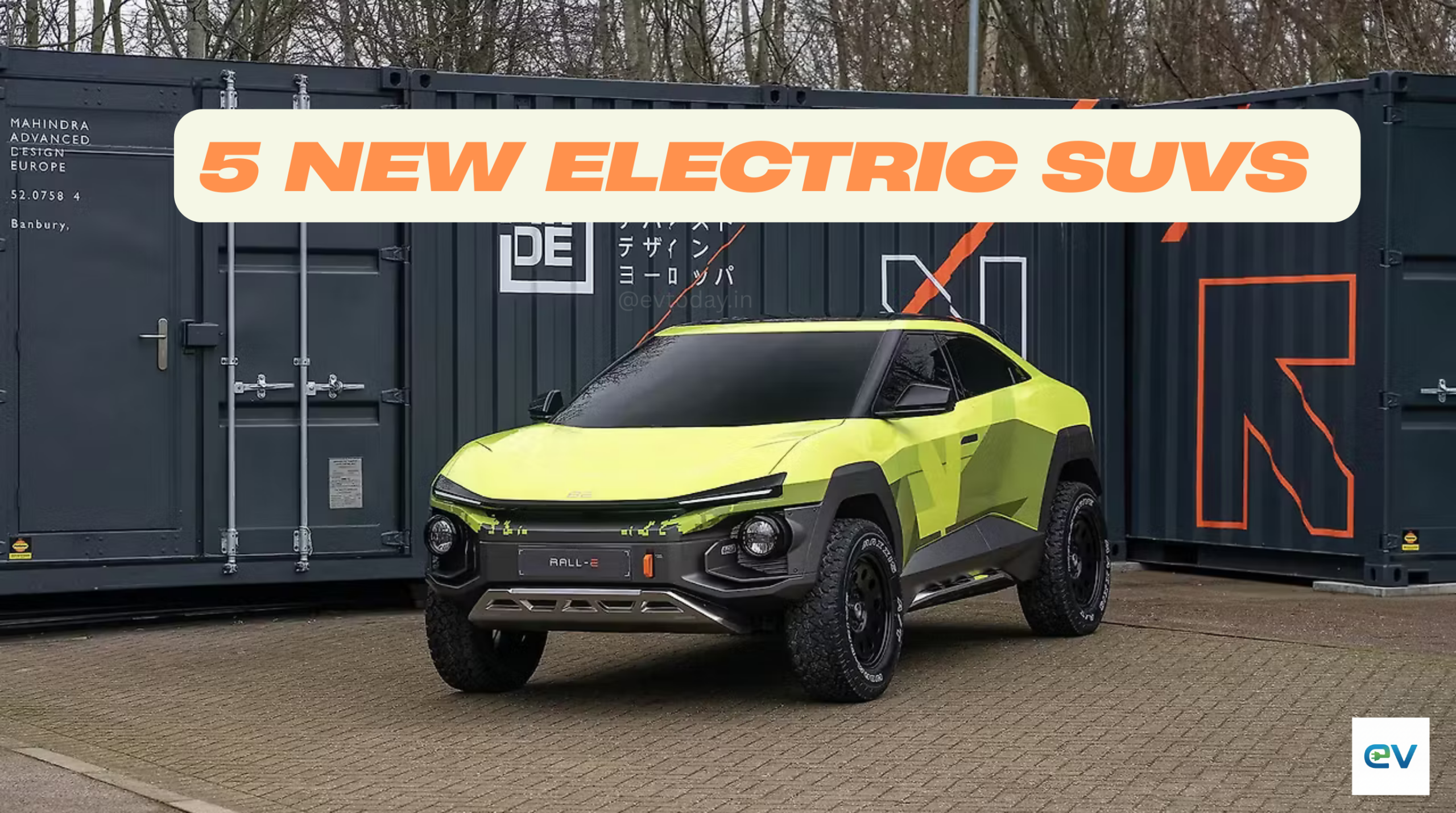 Electric SUVs Launching in India 2026