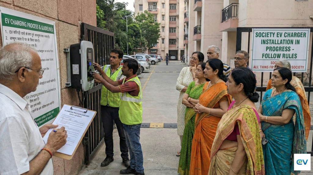 Installing an EV Charger in a Housing Society: सही प्रक्रिया क्या है?