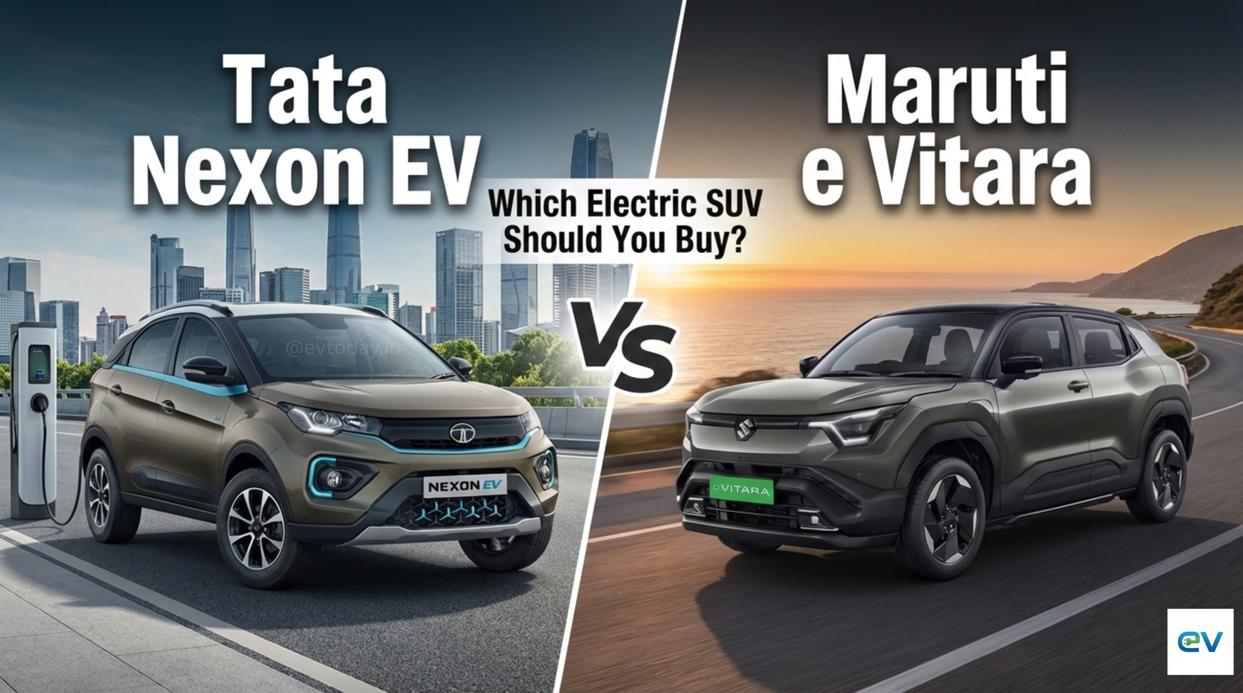 Tata Nexon EV vs. Maruti e Vitara: Which Electric SUV Should You Buy?