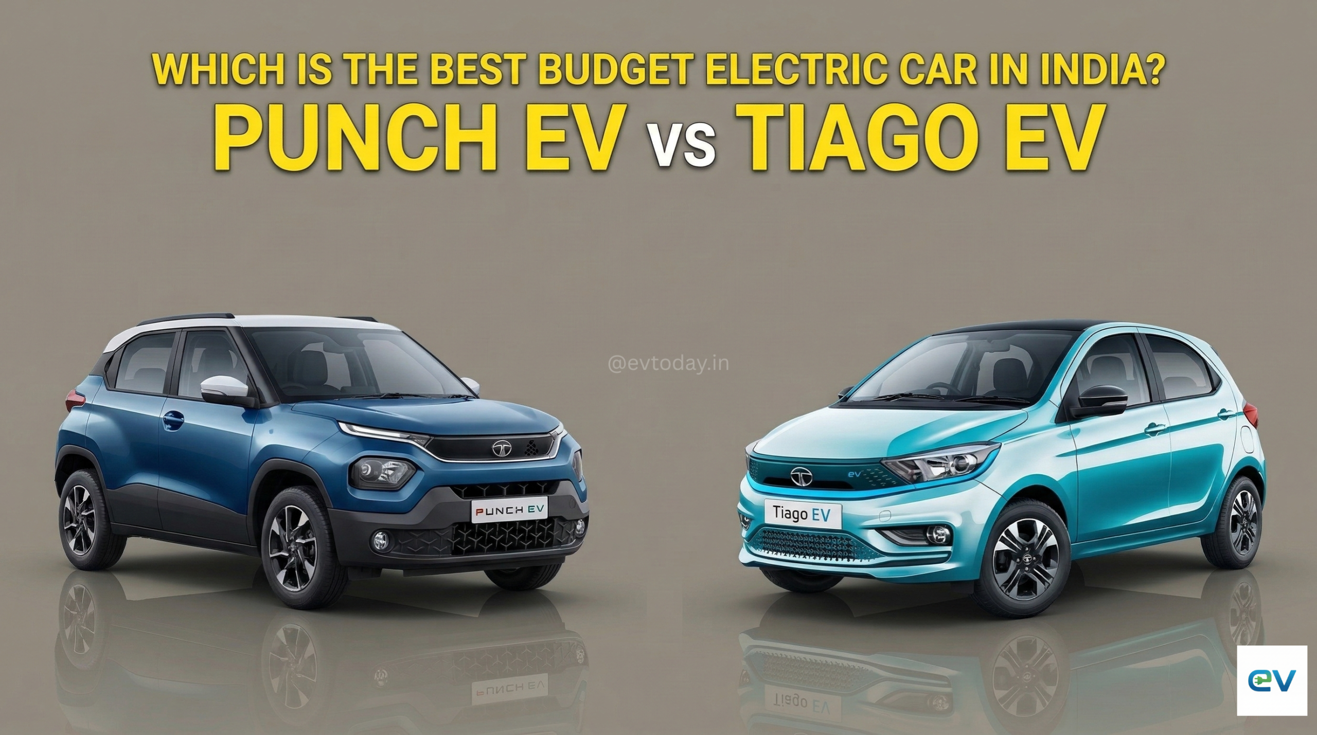 Punch EV vs Tiago EV