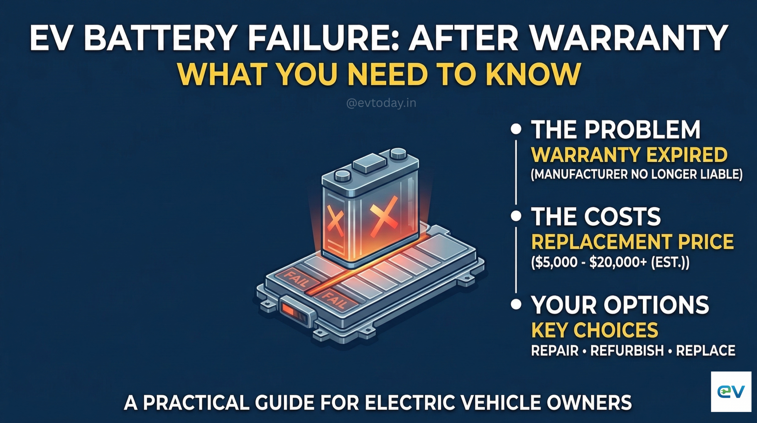 What Happens If EV Battery Dies After Warranty? Costs, Options, and What Owners Should Know