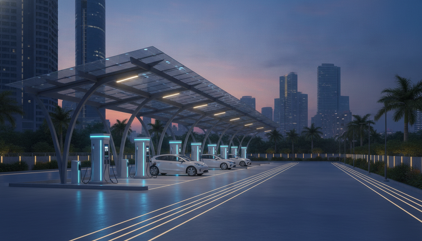 india ev charging station featured