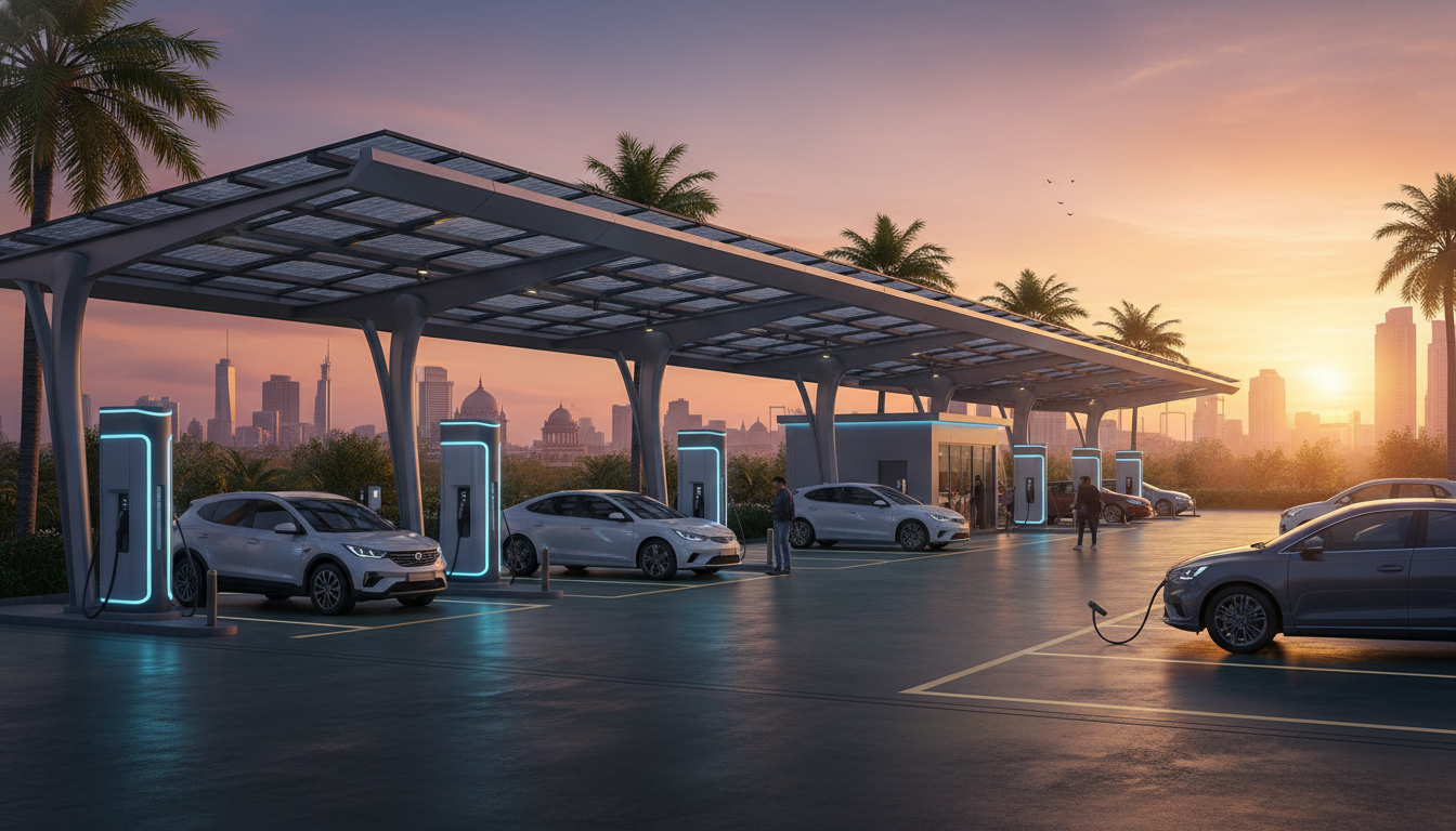 india ev charging station hub featured