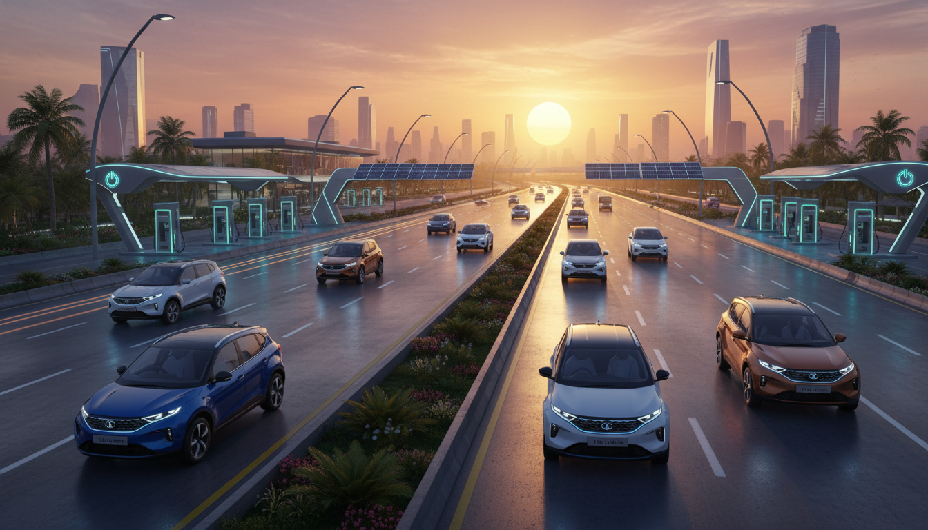 india ev penetration highways