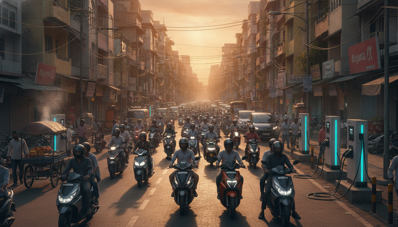 India Electric Two Wheeler Sales Surge