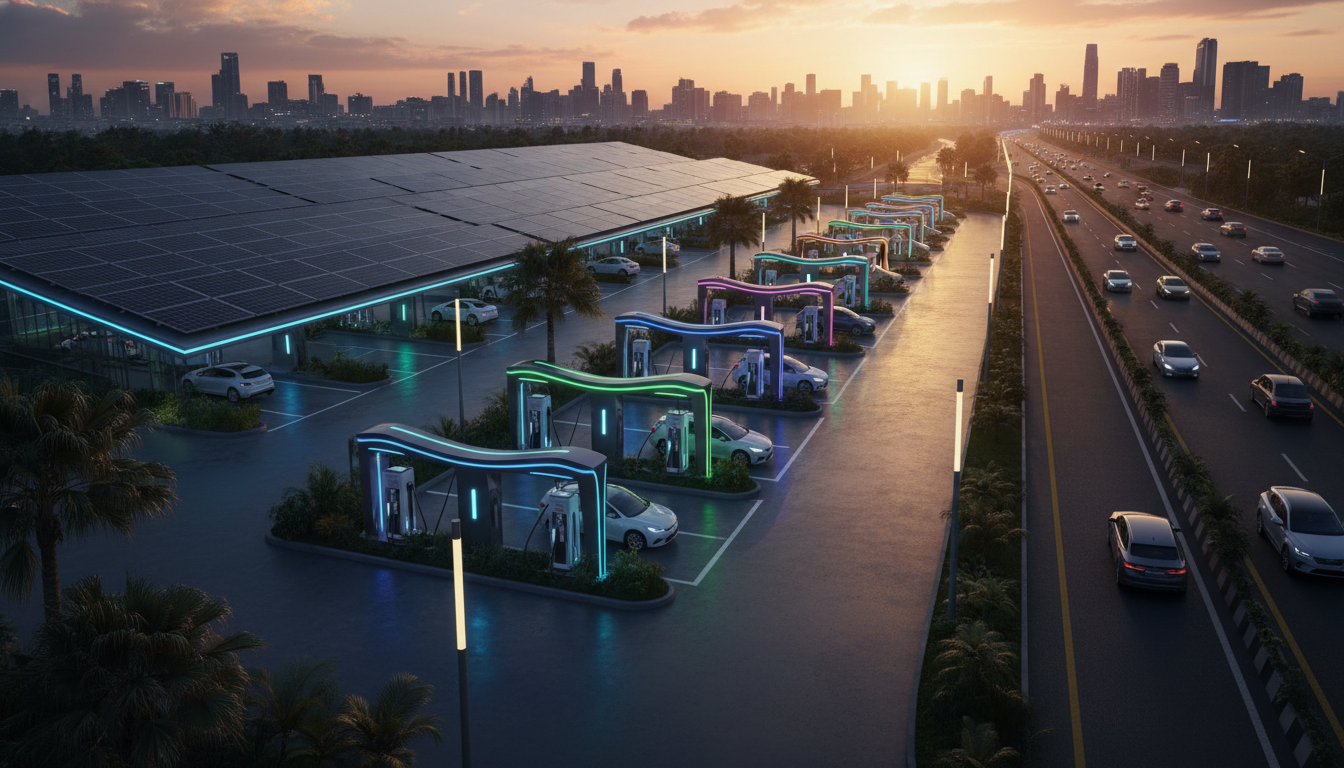 pm edrive ev charging hub india